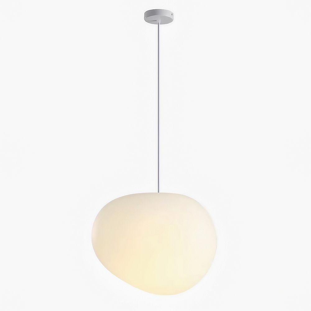 Danish Creative Pebble Chandelier Loft Apartment Duplex Spiral Staircase Pendant Light