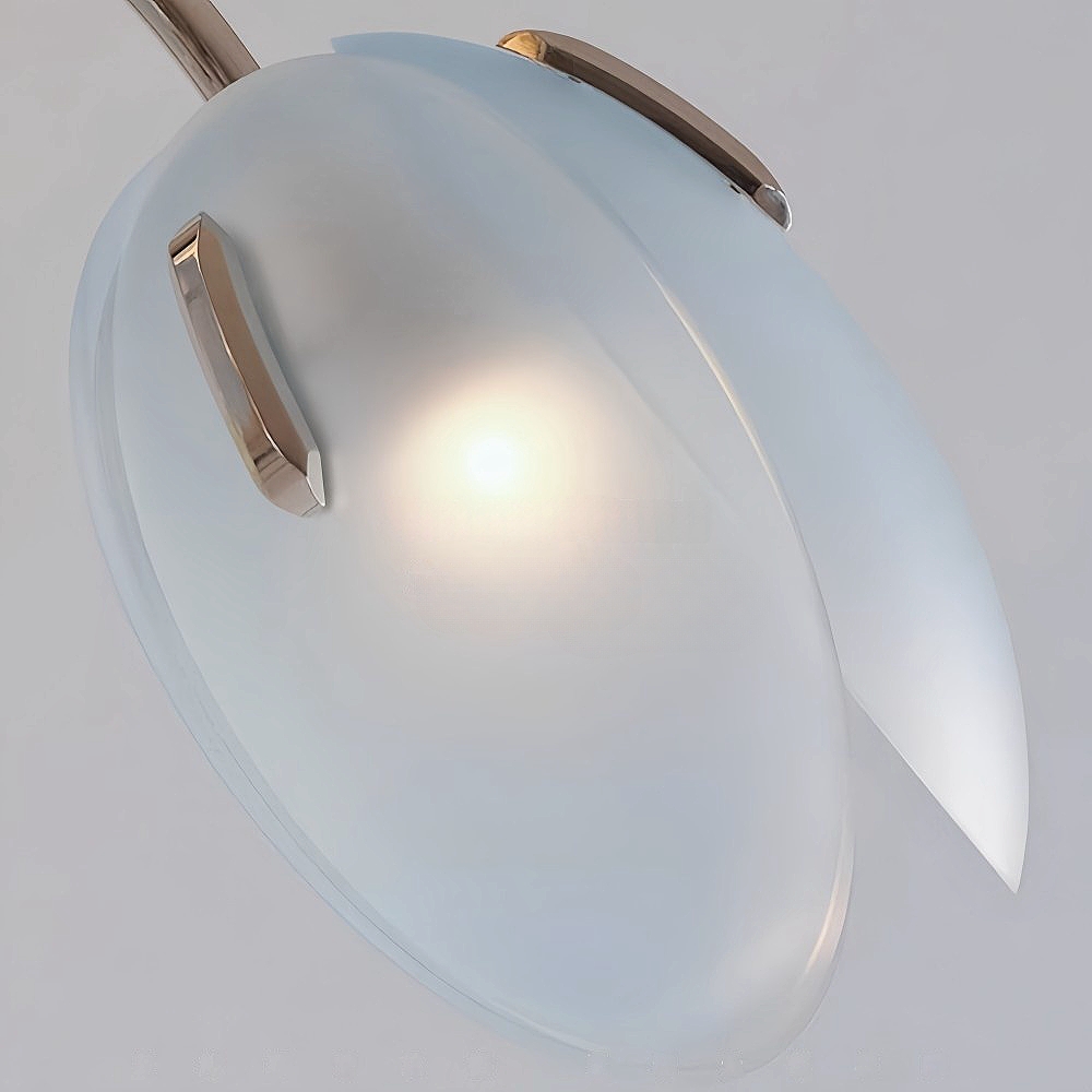 Nordic Modern Minimalist Tulip Bud Glass Pendant Lamp Atmosphere Lighting Fixture