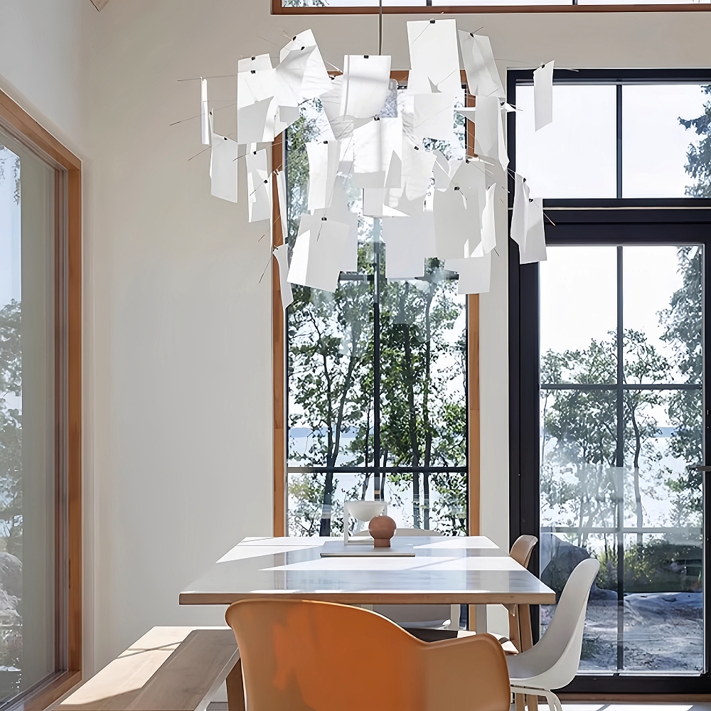 Modern Creative DIY Chandelier Art Simplicity Photo Album Card Lighting Fixtures