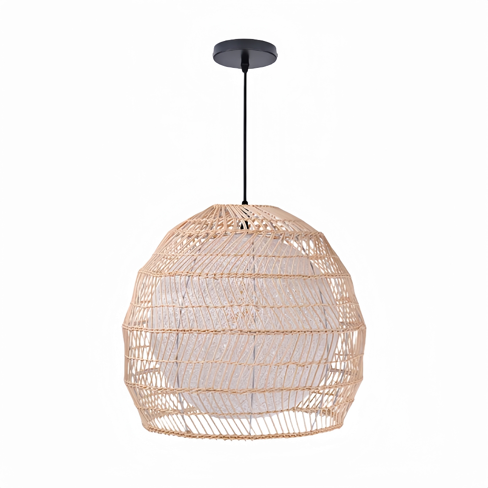Southeast Asian Atyle Handmade Creative Double-Layer Rattan Pendant Light