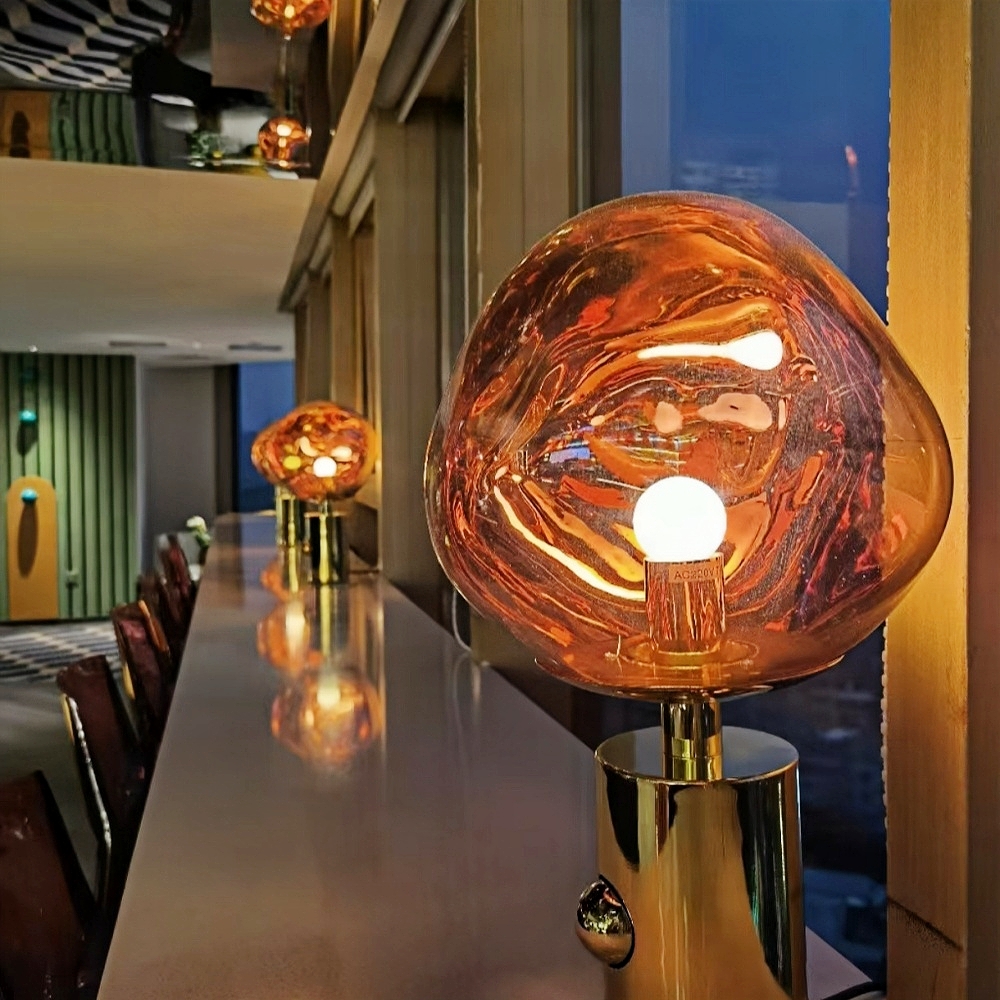 Nordic Lava Table Lamp Creative Personality Irregular Shaped Bedside Lamp