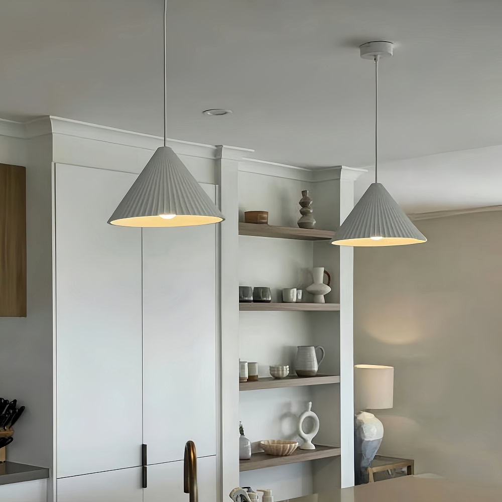 Nordic Style Modern Minimalist Low Saturation Colored Macaron Pendant Light