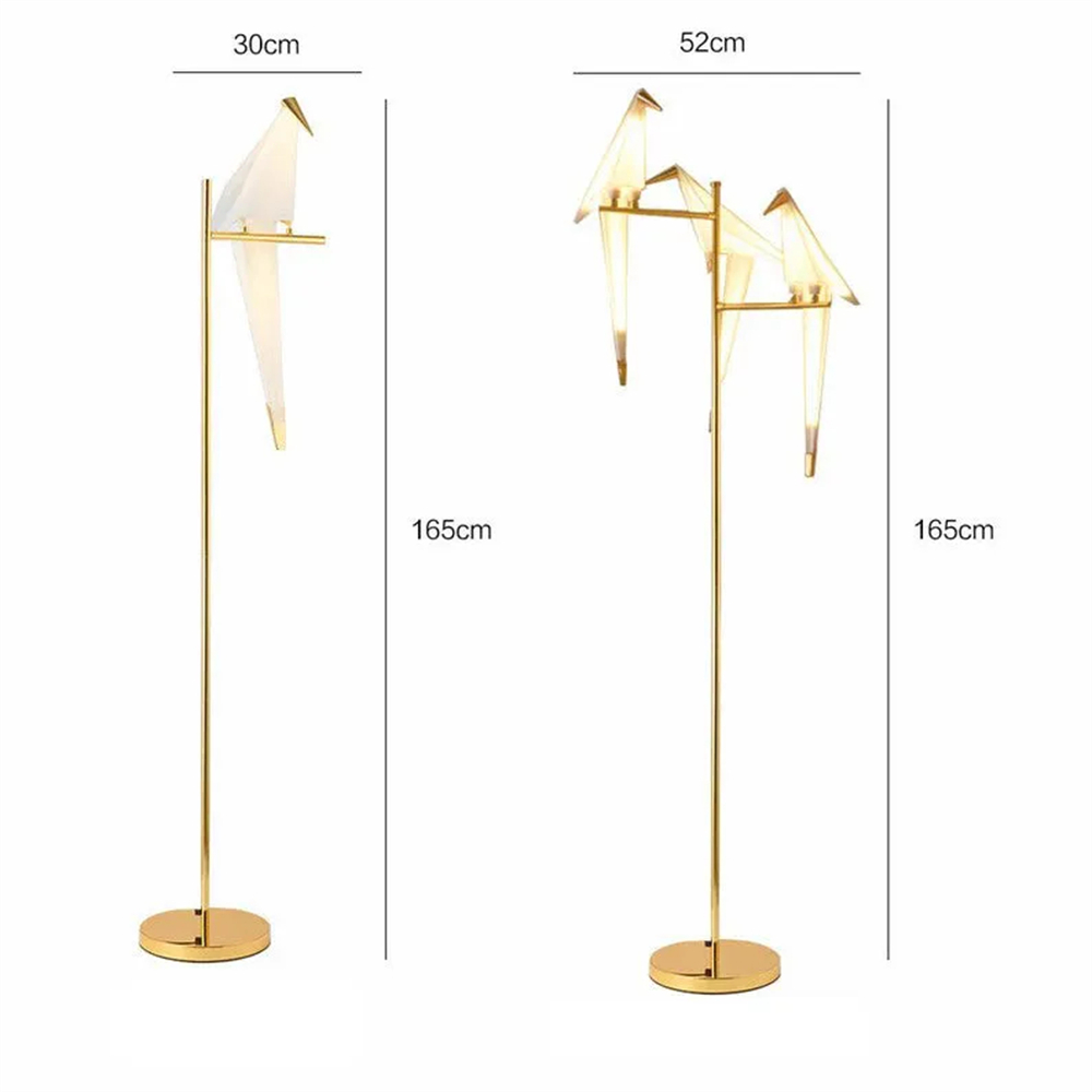 Nordic Modern Art Personalized Lark Floor Lamp