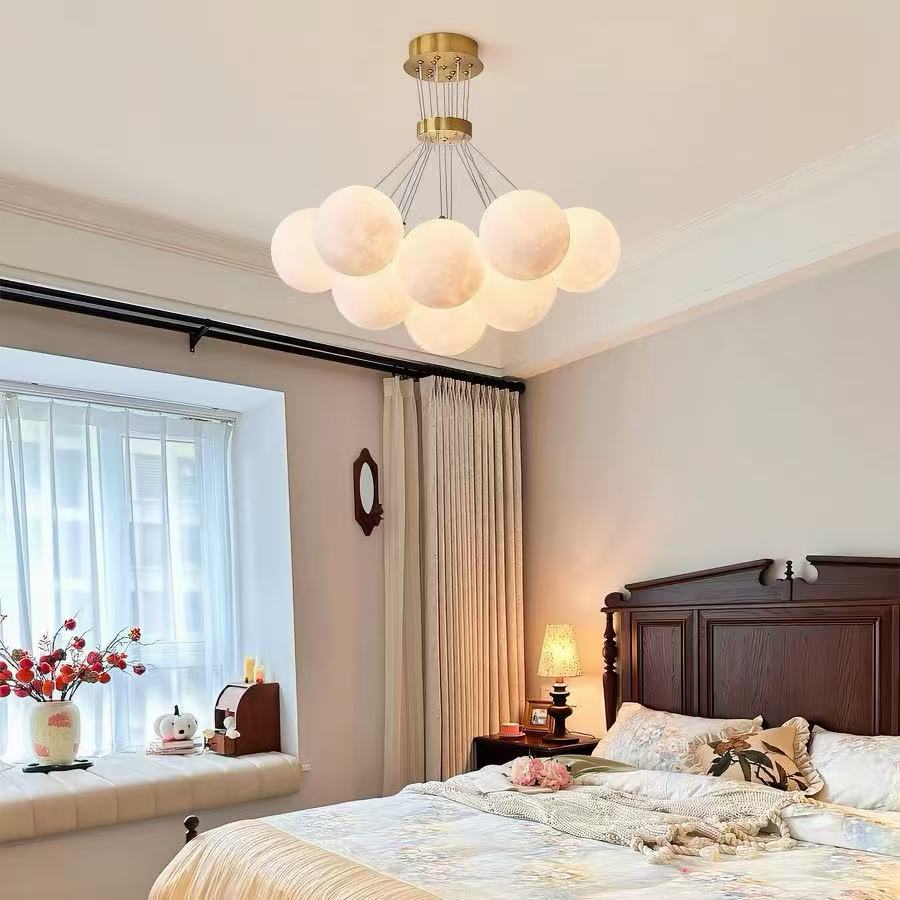 Moon Bubble Chandelier Dining Room Living Room Light