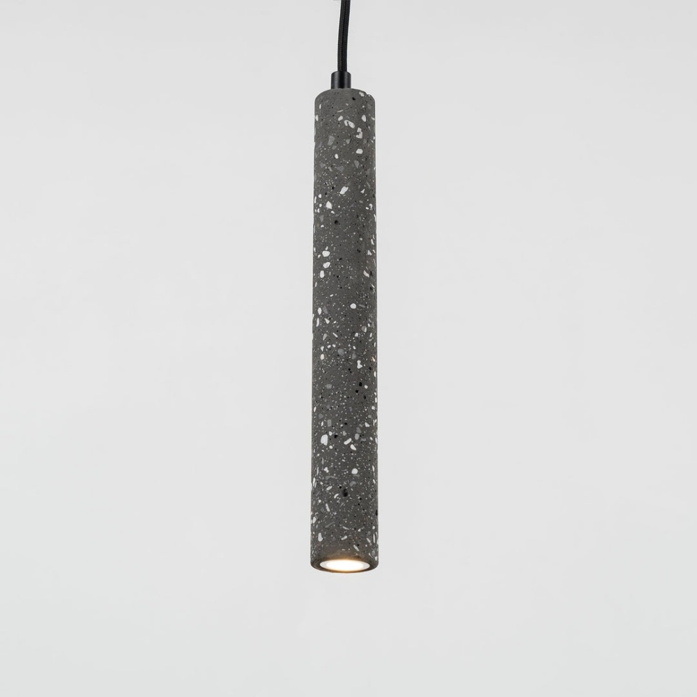 Creative Micro Cement Industrial Terrazzo Strip Pendant Light