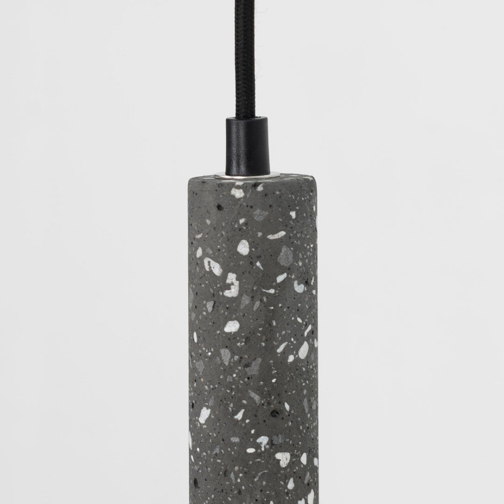 Creative Micro Cement Industrial Terrazzo Strip Pendant Light