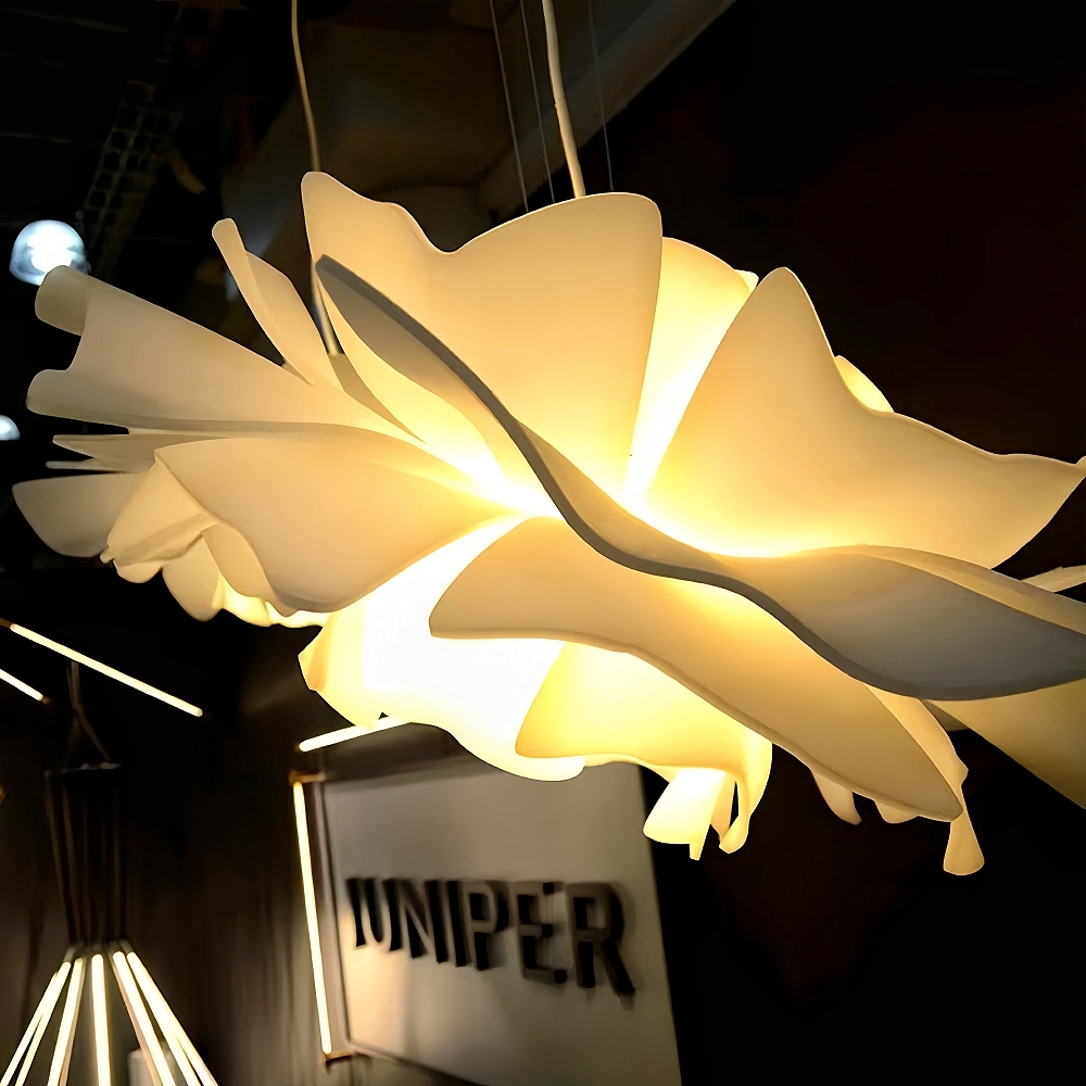 Nordic Modern Creative Petal Acrylic Pendant Light