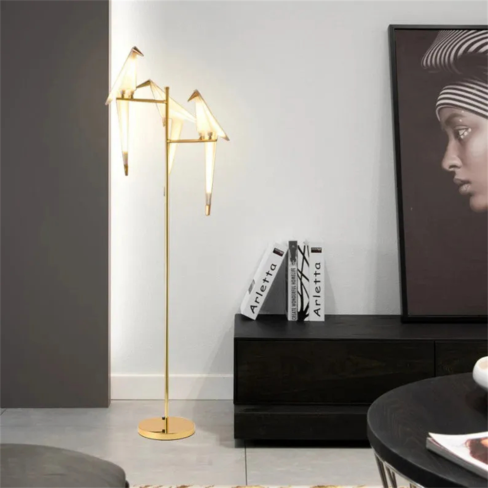 Nordic Modern Art Personalized Lark Floor Lamp