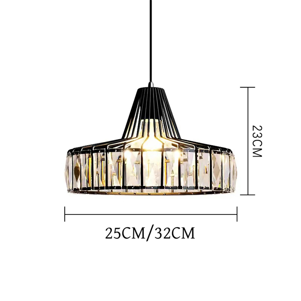 Modern Crystal Ceiling Light For Kitchen Island