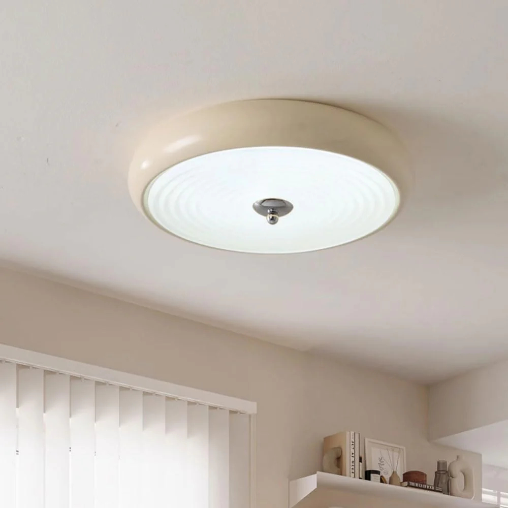 Bauhaus Style Retro Circular Bedroom Ceiling Light