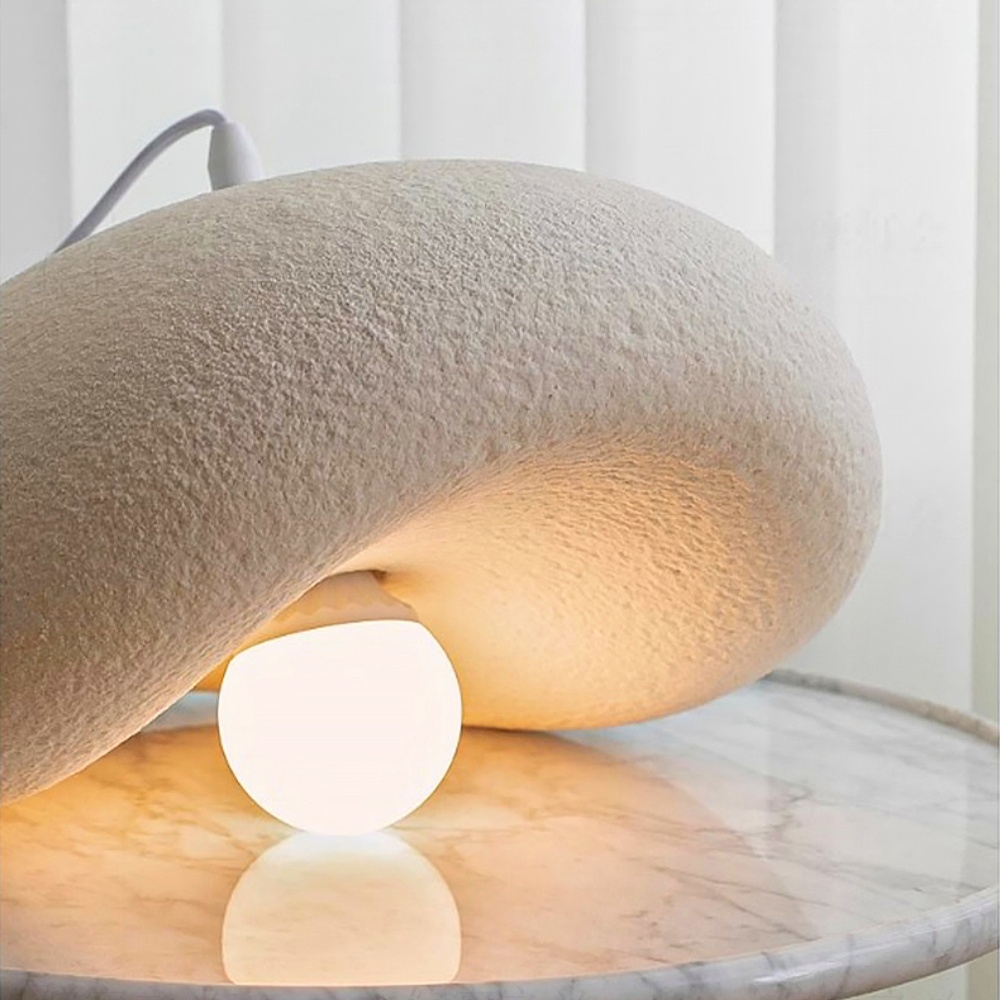 French Minimalist Resin Pendant Light Personalized Creative Design for Living/Dining Room