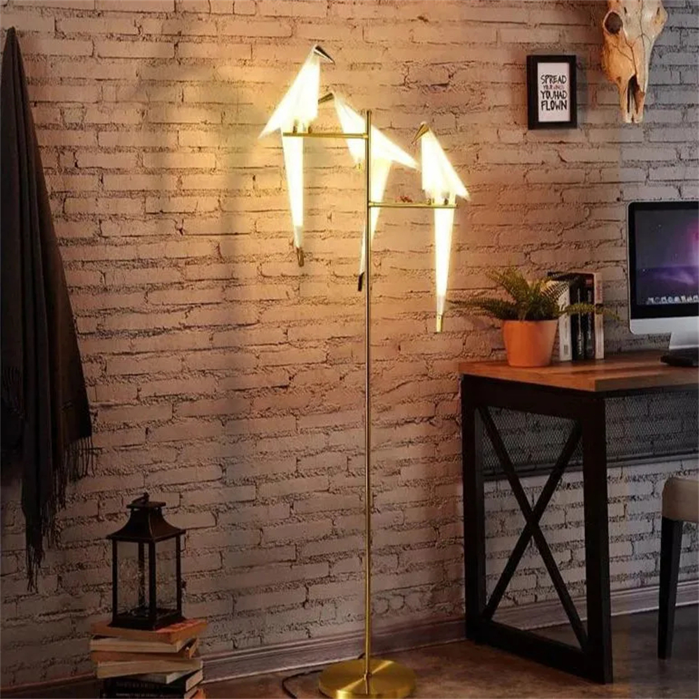Nordic Modern Art Personalized Lark Floor Lamp