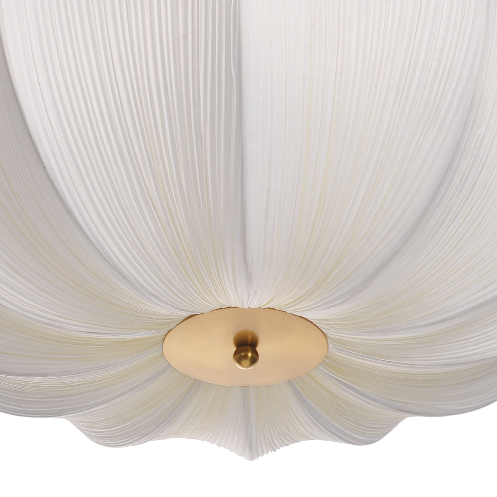 Wabi-Sabi Fabric Pendant Light Living Room Bedroom Lighting Fixtures