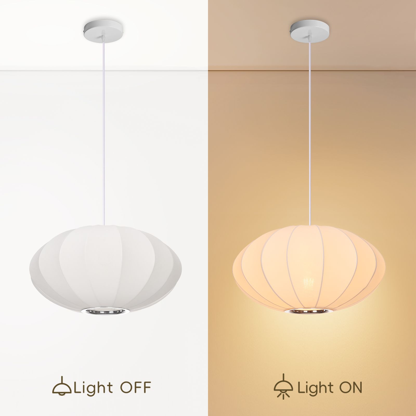 Nordic Italian Chandelier Restaurant Elastic Fabric Pendant Lamp Living Room Staircase Lights