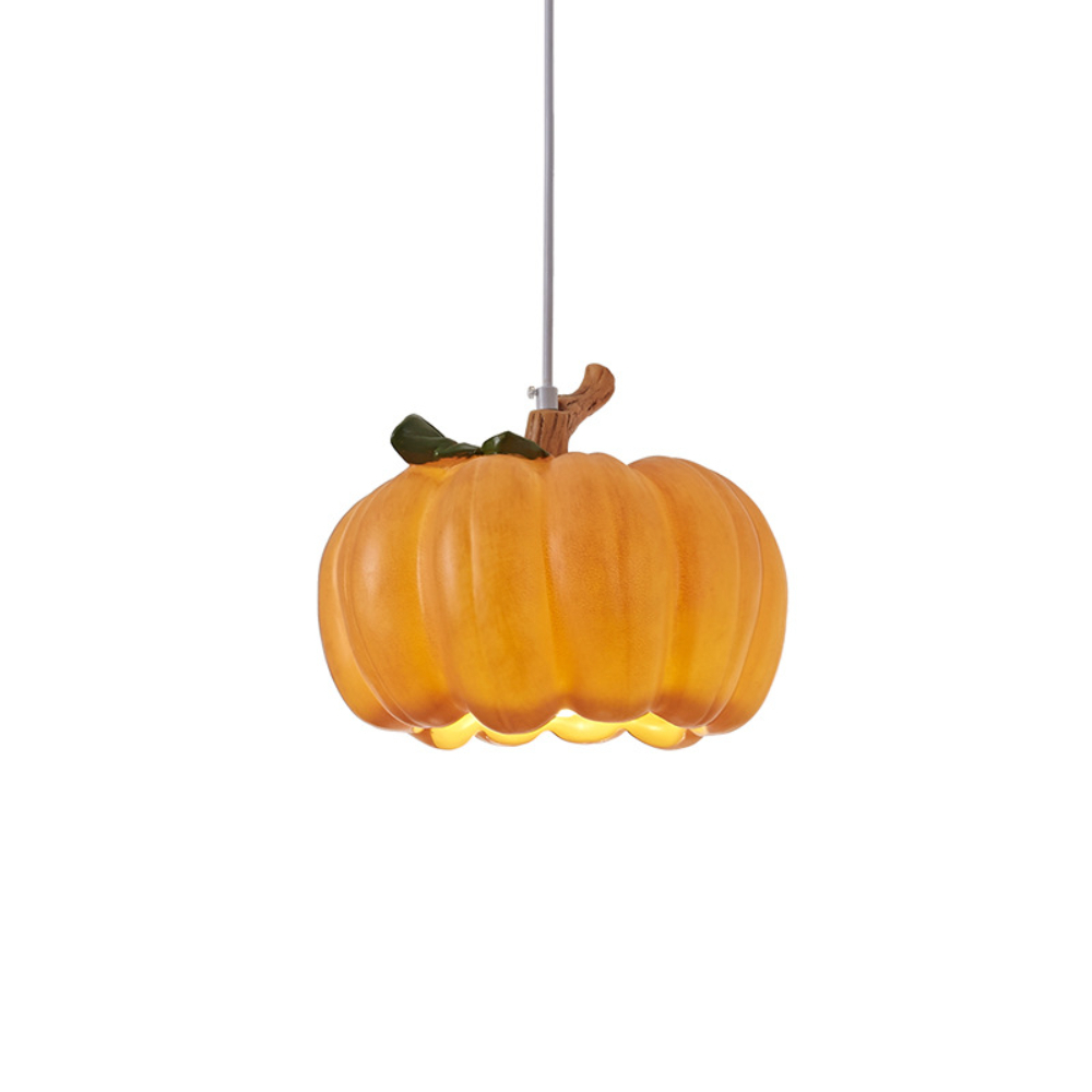 Retro creative resin pumpkin chandelier suitable for foyer bar and restaurant