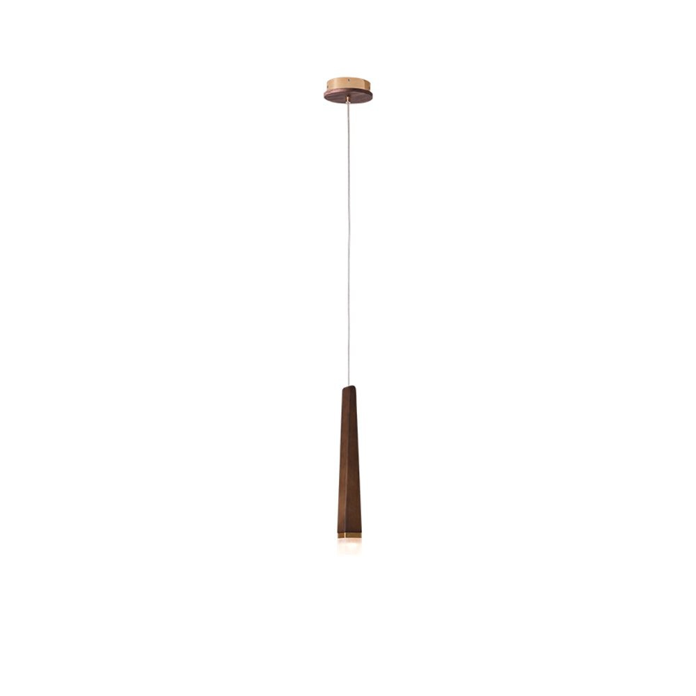 Nordic Style Solid Wood Matchstick Pendant Lamp