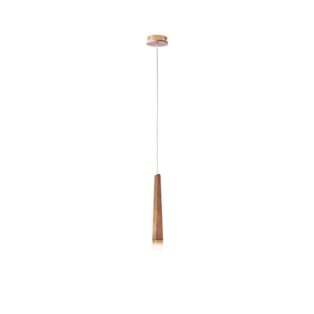 Nordic Style Solid Wood Matchstick Pendant Lamp