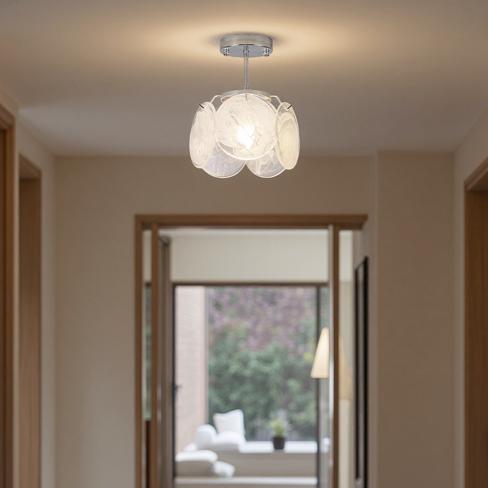 Handmade Murano Glass Ceiling Light