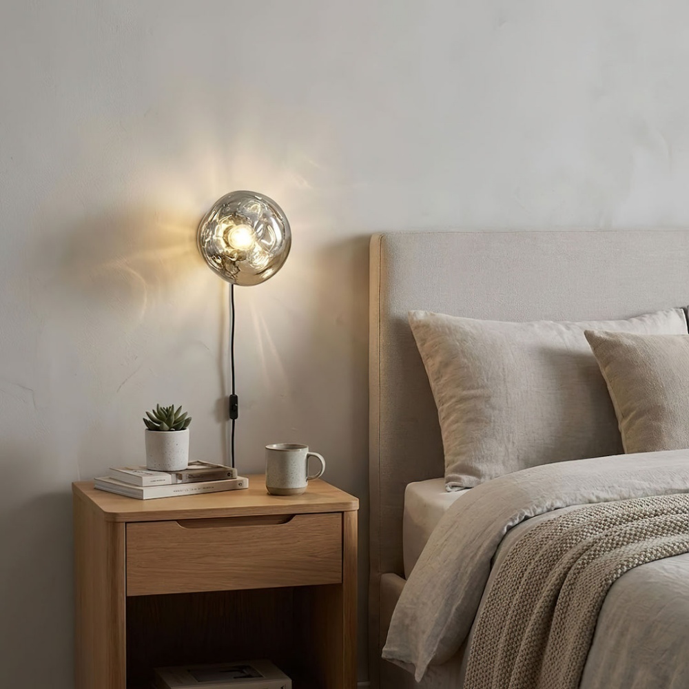 Artisan Nordic Lava Texture Wall Lamp