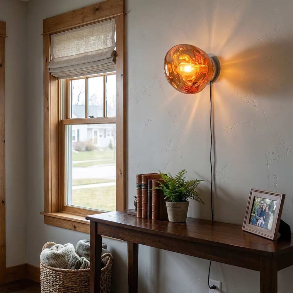 Artisan Nordic Lava Texture Wall Lamp