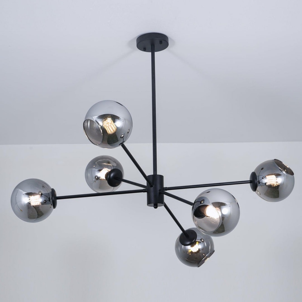 Sleek Modern Interlaced Glass Pendant Light Contemporary Decor