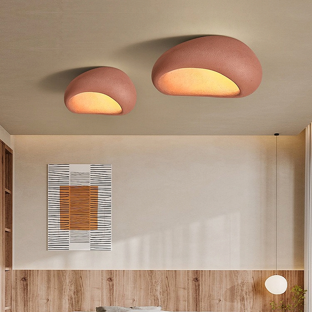 Japanese Style Wabi-sabi Living Room Ceiling Light Restaurant Loft Decor Art Chandelier