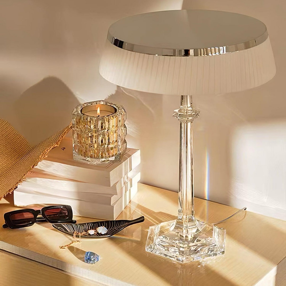 Modern Crystal Glass Table Lamp