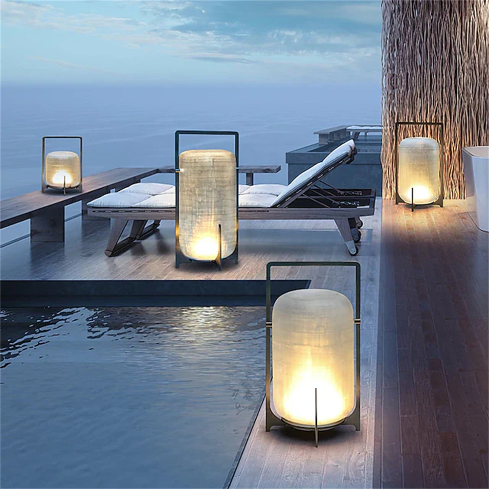 Outdoor Solar Waterproof Outdoor Garden Atmosphere Decoration Floor Lamp