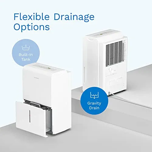 hOmeLabs 4500 Sq. Ft Energy Star Dehumidifier - Ideal for Large Rooms and Home Basements