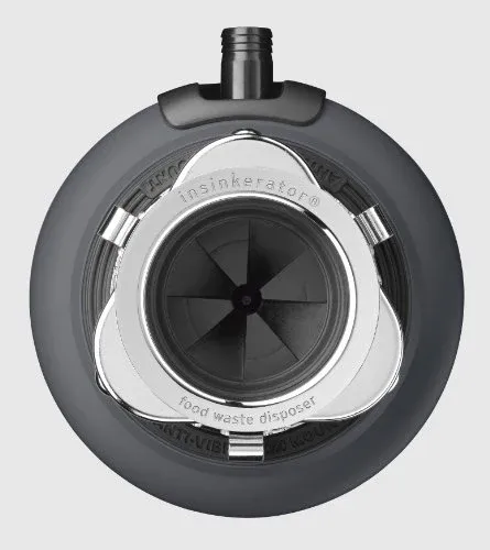 Garbage Disposer Compact 3/4 HP Evolution Compact, Gray