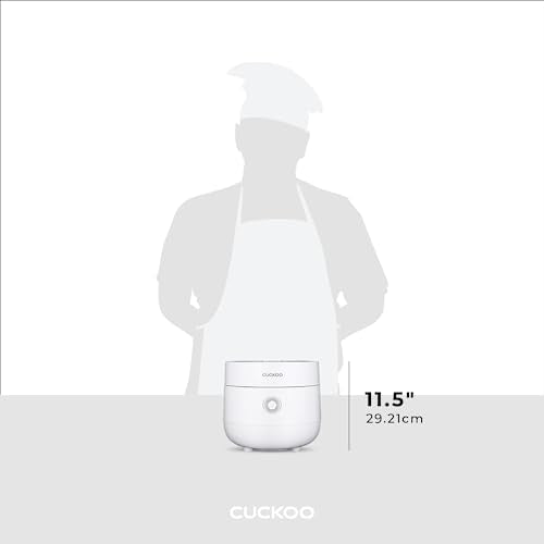 CUCKOO 6-Cup (Uncooked) Micom Rice Cooker Nonstick Inner Pot | White