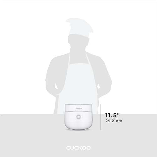 CUCKOO 6-Cup (Uncooked) Micom Rice Cooker Nonstick Inner Pot | White
