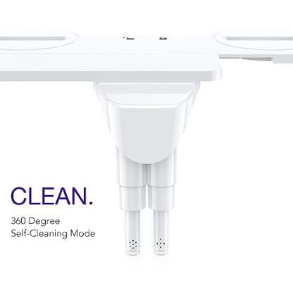 Veken Bidet Attachment for Toilet - Ultra-Slim Self Cleaning Fresh Cold Water Sprayer Bidets