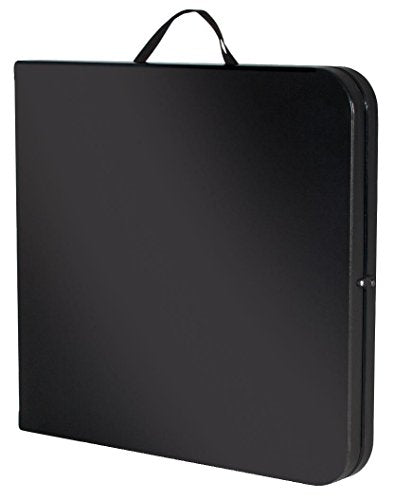 CoscoProducts Deluxe 6 foot x 30 inch Fold-in-Half Blow Molded Folding Table