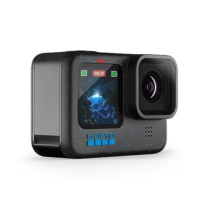GoPro HERO12 Black - Waterproof Action Camera with 5.3K60 Ultra HD Video, 27MP Photos, HDR