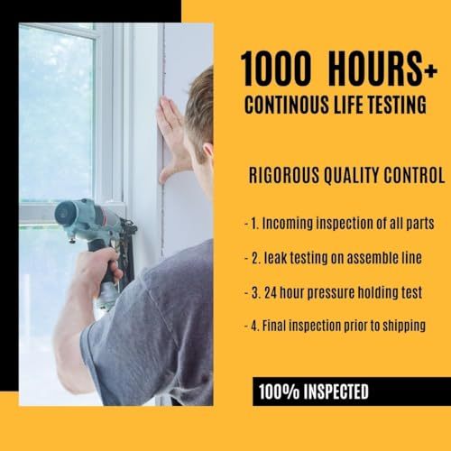 Limodot Ultra Quiet Air Compressor Portable, 60 dB, Silent and Electric for Car and Bike Tires