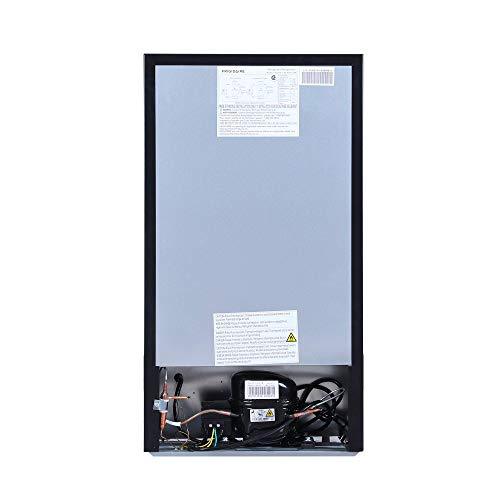 RCA Single Mini Refrigerator-Freezer Compartment-Adjustable Thermostat Control