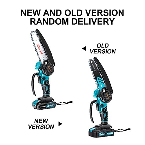Saker Mini Chainsaw,6 Inch Portable Electric Chainsaw Cordless