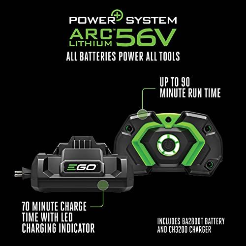 EGO Power+ LB7654 765 CFM Variable-Speed 56-Volt Lithium-ion Cordless Leaf Blower