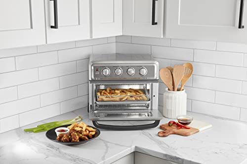 Cuisinart Air Fryer + Convection Toaster Oven, 8-1 Oven with Bake, Grill, Broil & Warm Options