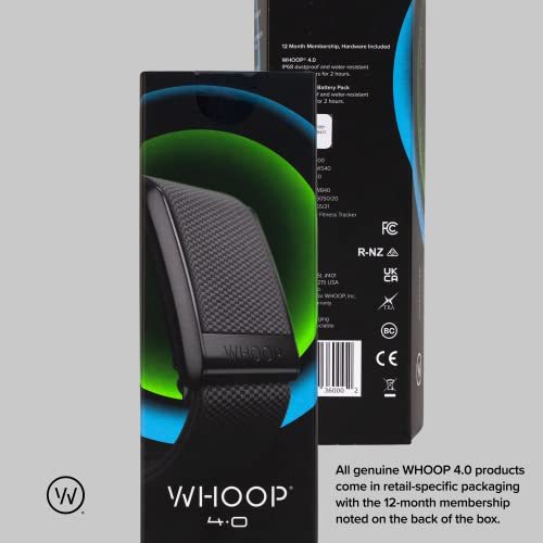 WHOOP Wearable Health, Fitness & Activity Tracker – Continuous Monitoring, Heart Rate Tracking