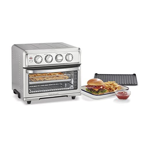 Cuisinart Air Fryer + Convection Toaster Oven, 8-1 Oven with Bake, Grill, Broil & Warm Options