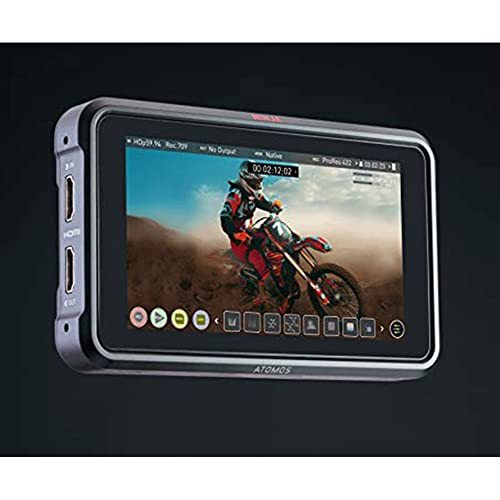 Atomos Ninja V 4Kp60 10bit HDR Daylight Viewable 1000nit Portable Monitor/Recorder