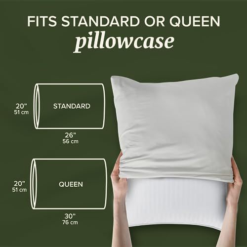 Beckham Hotel Collection Bed Pillows Standard / Queen Size Set for Back
