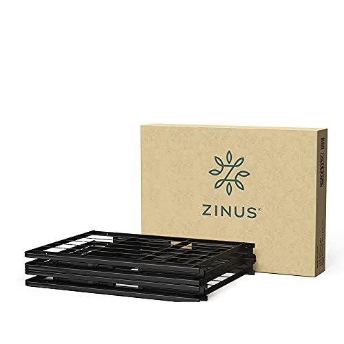 ZINUS SmartBase Tool-Free Assembly Mattress Foundation, 14 Inch Metal Platform Bed Frame