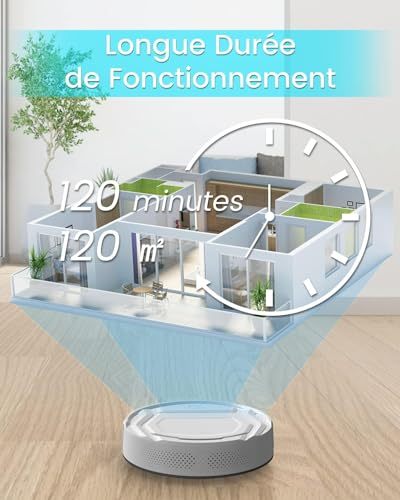 Lefant Robot Vacuum Cleaner, Tangle-Free, Strong Suction, Slim, Low Noise