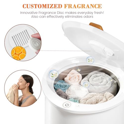 Keenray Towel Warmer, Luxury Towel Warmer Bucket, Large Towel Warmers for Bathroom