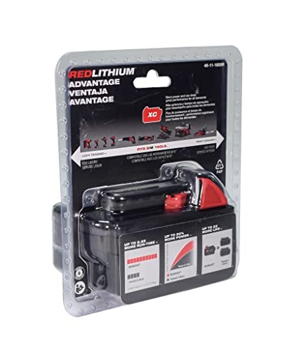 Milwaukee 18V 5Ah XC Extended Capacity Resistant Battery 2 Pack