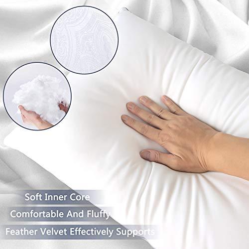 HIMOON Bed Pillows for Sleeping 2 Pack,Standard Size Cooling Pillows Set