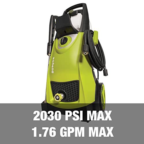 Sun Joe 14.5-Amp Electric High Pressure Washer, Cleans Cars/Fences/Patios